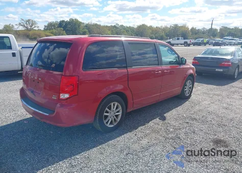 2014 Dodge Grand Caravan Sxt из США, поврежденный, VIN 2C4RDGCG7ER391075